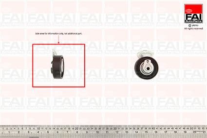 rola intinzator,curea distributie FAI AutoParts T9357