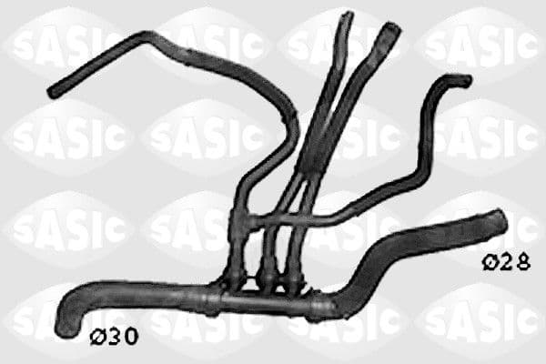 Furtun radiator SASIC SWH4206