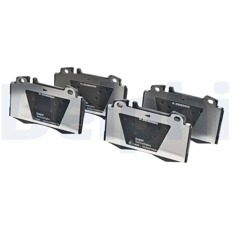 set placute frana,frana disc DELPHI LP1828