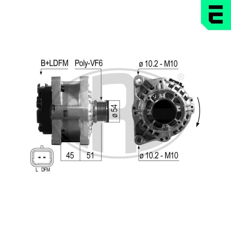 Generator / Alternator ERA 210501A