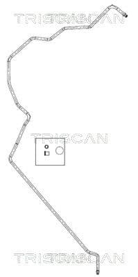 Furtun hidraulic, sistem de directie TRISCAN 8516 16007