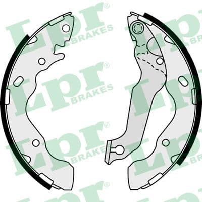 Set saboti frana LPR 08015