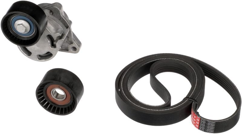 Set curea transmisie cu caneluri GATES Micro-V® K046PK1795