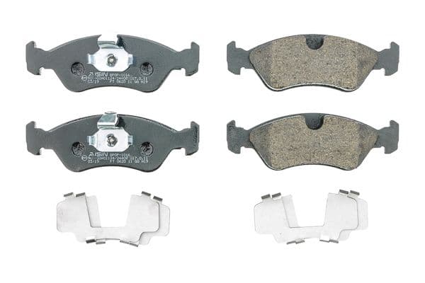 set placute frana,frana disc AISIN Premium ADVICS by BPOP-1016