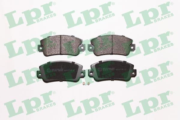 set placute frana,frana disc LPR 05P007