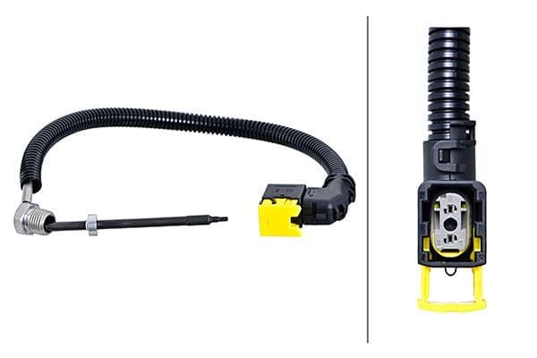 Senzor, temperatura gaze evacuare HELLA 6PT 358 181-871