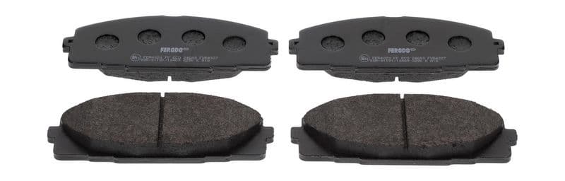 set placute frana,frana disc FERODO FVR4327
