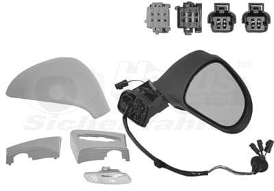 Oglinda exterioara VAN WEZEL * HAGUS * 4042818