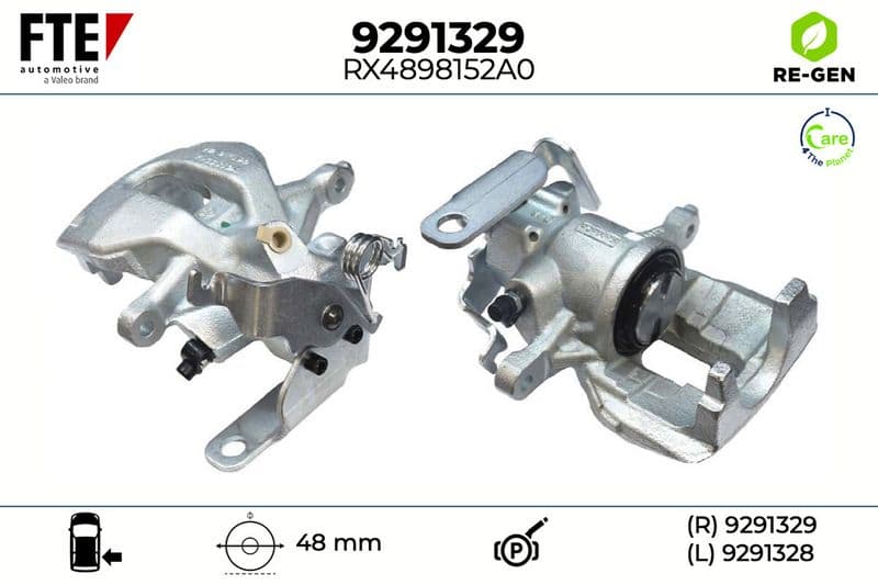 Etrier frana FTE 9291329