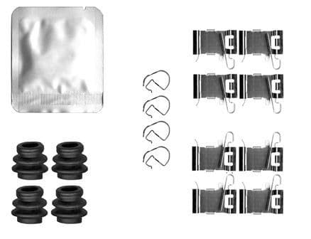 Set accesorii, placute frana TEXTAR 82562900