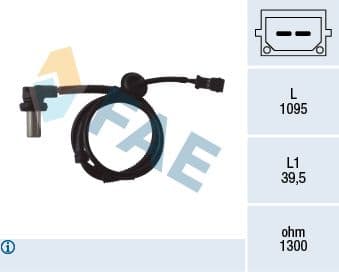 senzor,turatie roata FAE 78062