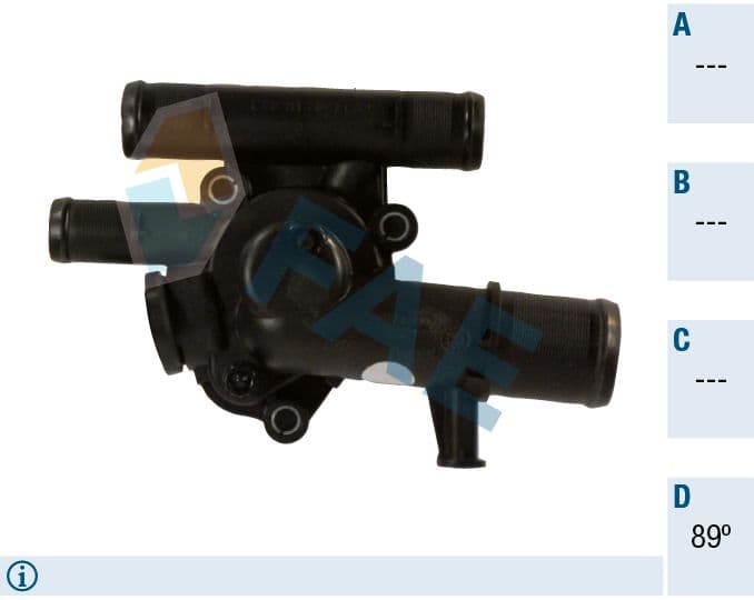 termostat,lichid racire FAE 5350889