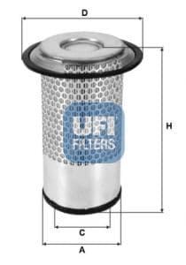 Filtru aer UFI 27.555.00