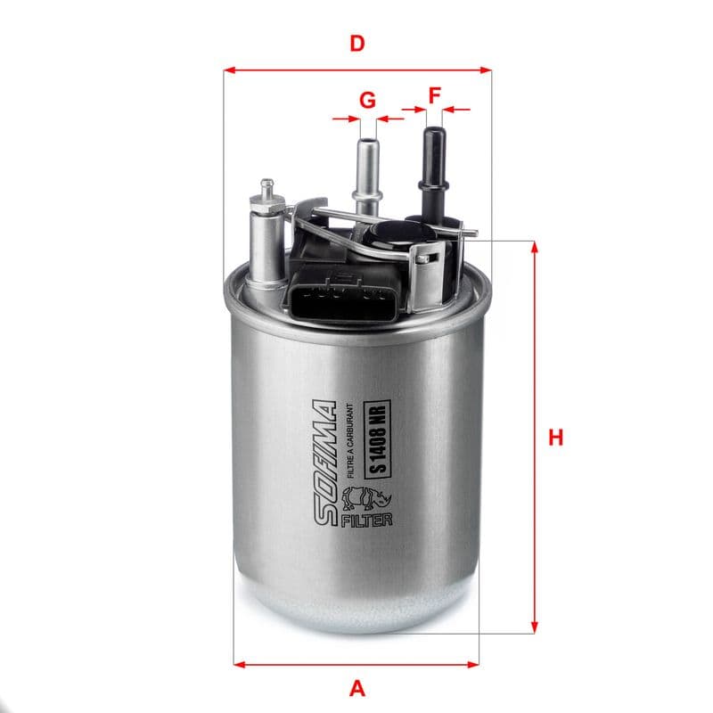 filtru combustibil SOFIMA S 1408 NR