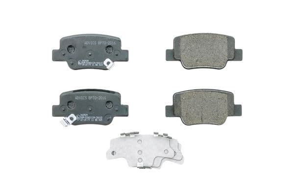 set placute frana,frana disc AISIN Premium ADVICS by BPTO-2016