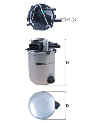 filtru combustibil KNECHT KL 909
