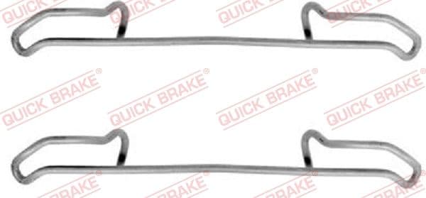 Set accesorii, placute frana QUICK BRAKE 109-1085