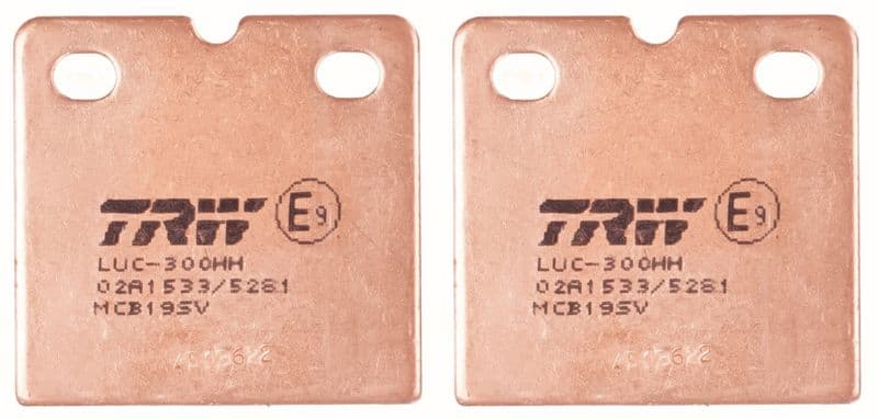 set placute frana,frana disc TRW Sinter Street MCB19SV