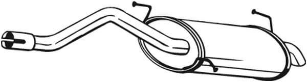 Toba esapament finala BOSAL 154-191