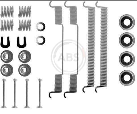 Set accesorii, sabot de frana ABS 0543Q