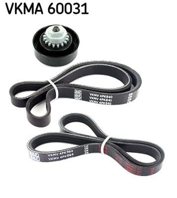 Set curea transmisie cu caneluri SKF VKMA 60031