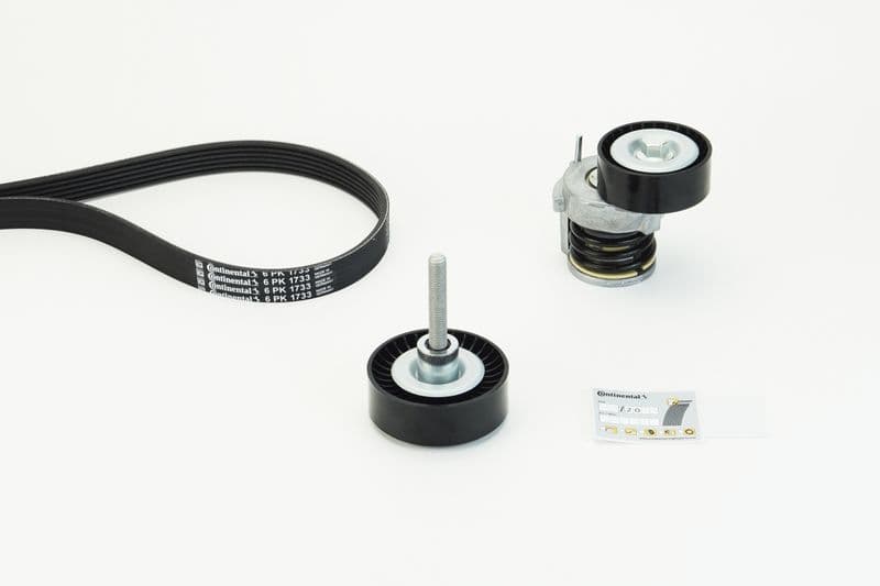 Set curea transmisie cu caneluri CONTINENTAL CTAM 6PK1733K3