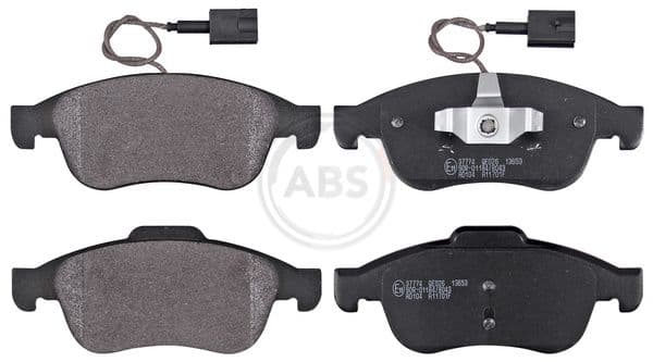 set placute frana,frana disc ABS 37774