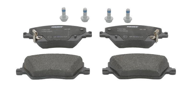 set placute frana,frana disc FERODO PREMIER ECO FRICTION FDB4799