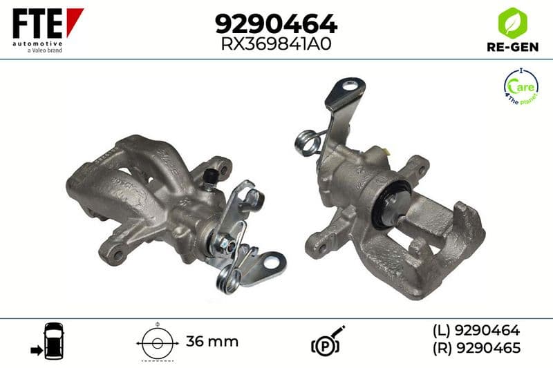 Etrier frana FTE 9290464