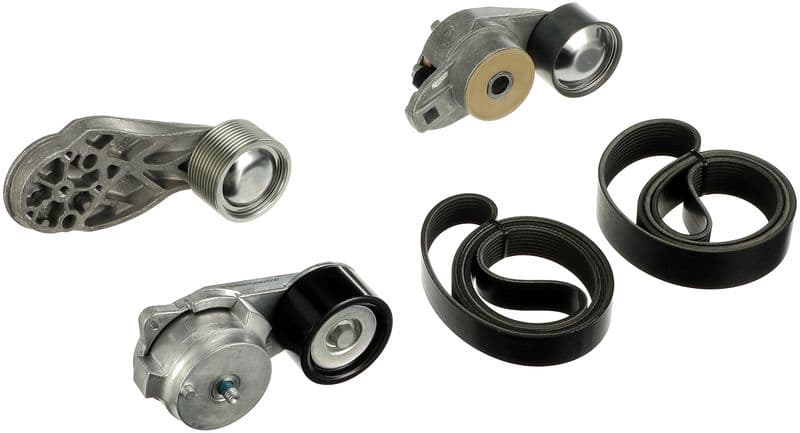 Set curea transmisie cu caneluri GATES FleetRunner™ Micro-V® K048PK1538HD