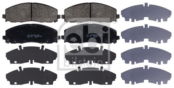 set placute frana,frana disc FEBI BILSTEIN 116061