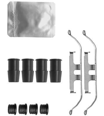 Set accesorii, placute frana METZGER AUTOTEILE 109-1883