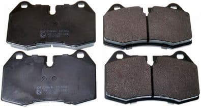 set placute frana,frana disc DENCKERMANN B111094