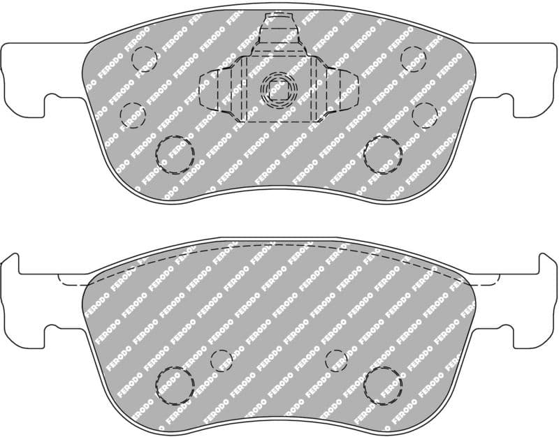 set placute frana,frana disc FERODO RACING DS2500 FCP4816H