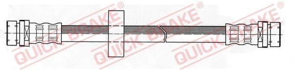 Furtun frana QUICK BRAKE 22.106
