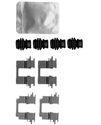 Set accesorii, placute frana METZGER AUTOTEILE 109-1896