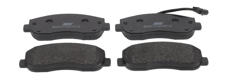 set placute frana,frana disc JURID 573357J