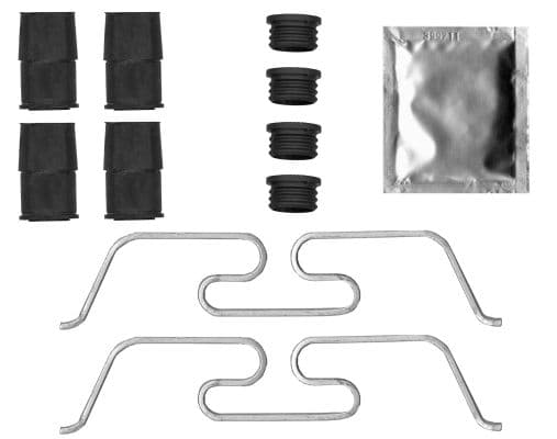 Set accesorii, etrier frana TEXTAR 82551100