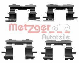 Set accesorii, placute frana METZGER AUTOTEILE 109-1631