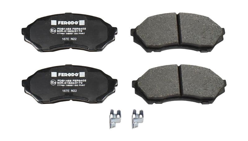 set placute frana,frana disc FERODO PREMIER ECO FRICTION FDB1455