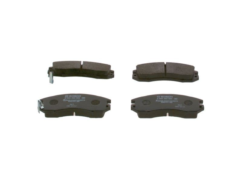 set placute frana,frana disc BOSCH 0 986 460 984