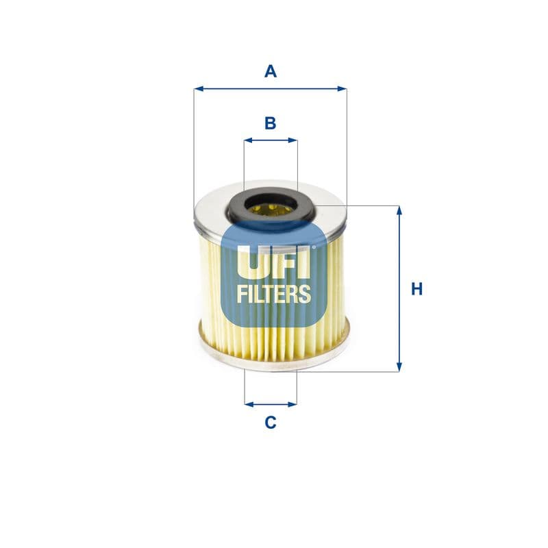 Filtru ulei UFI 25.529.00