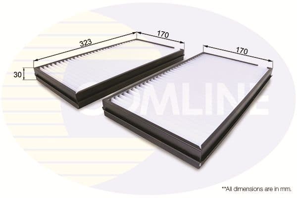 Filtru, aer habitaclu COMLINE EKF158
