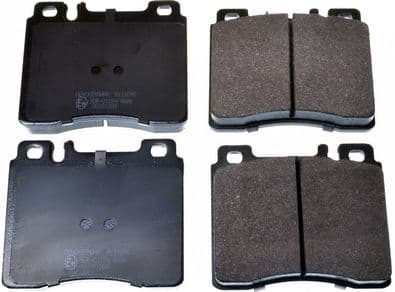 set placute frana,frana disc DENCKERMANN B111090
