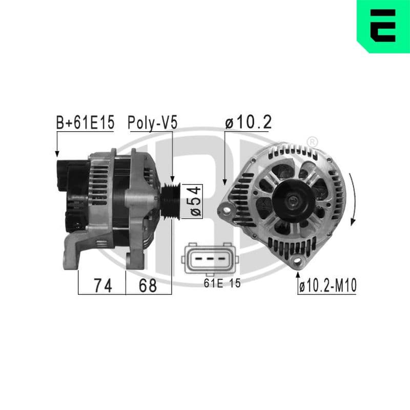 Generator / Alternator ERA 210868A