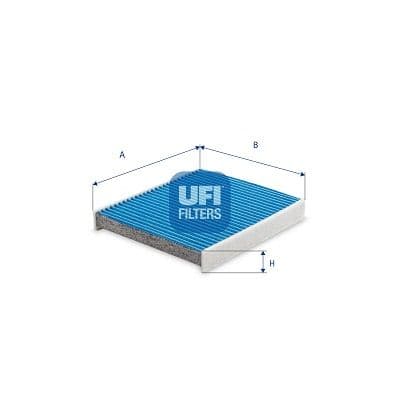Filtru, aer habitaclu UFI ARGENTIUM 34.429.00