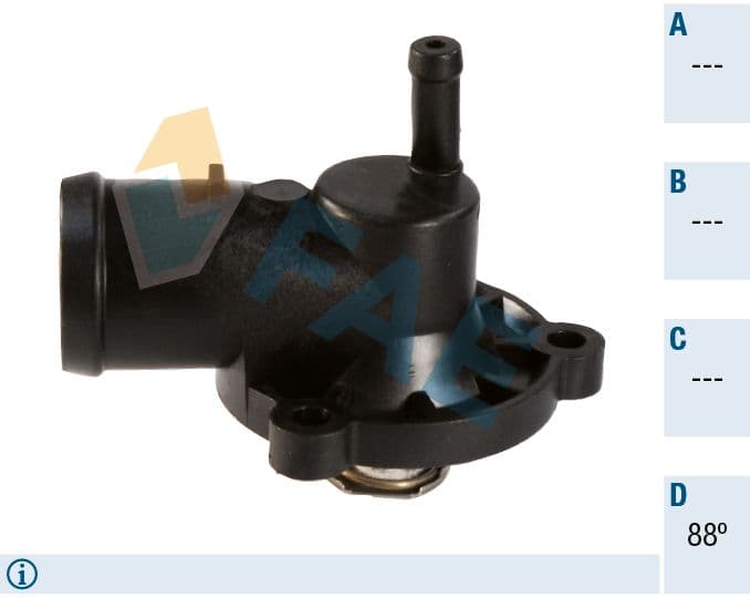 termostat,lichid racire FAE 5352088