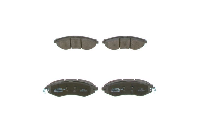 set placute frana,frana disc BOSCH 0 986 494 343