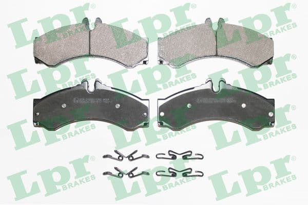 set placute frana,frana disc LPR 05P1517