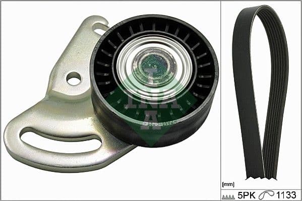 Set curea transmisie cu caneluri Schaeffler INA 529 0178 10